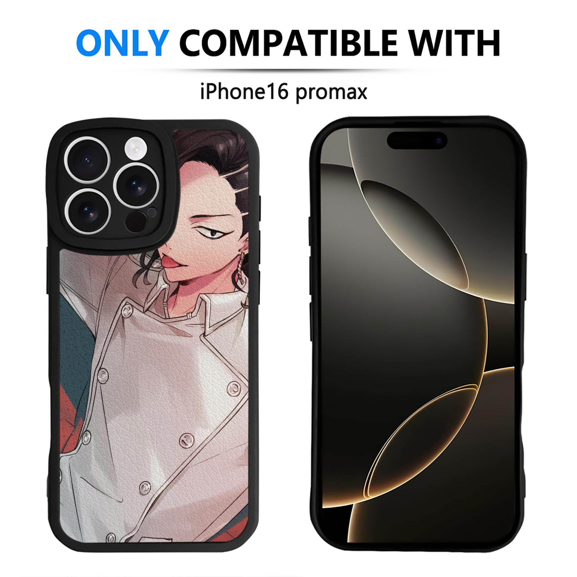 （画像用） 東京リベンジャーズ Tokyo Revengers 【iPhone 16シリーズ対応】シリコンスマホケース（レザー調） 材質：シリコン